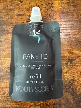 Beauty Society Glycolic Rejuvenating Serum Refill - Black